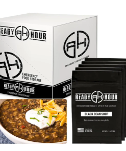 Ready Hour Black Bean Soup Case Pack (20 servings, 5 pk)