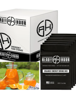 Ready Hour Orange Energy Drink Mix Case Pack (56 servings, 7 pk)