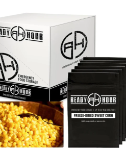 Ready Hour Freeze-Dried Corn Case Pack (48 servings, 6pk)